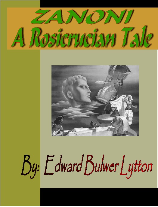 Cover image for Zanoni:  A Rosicrucian Tale